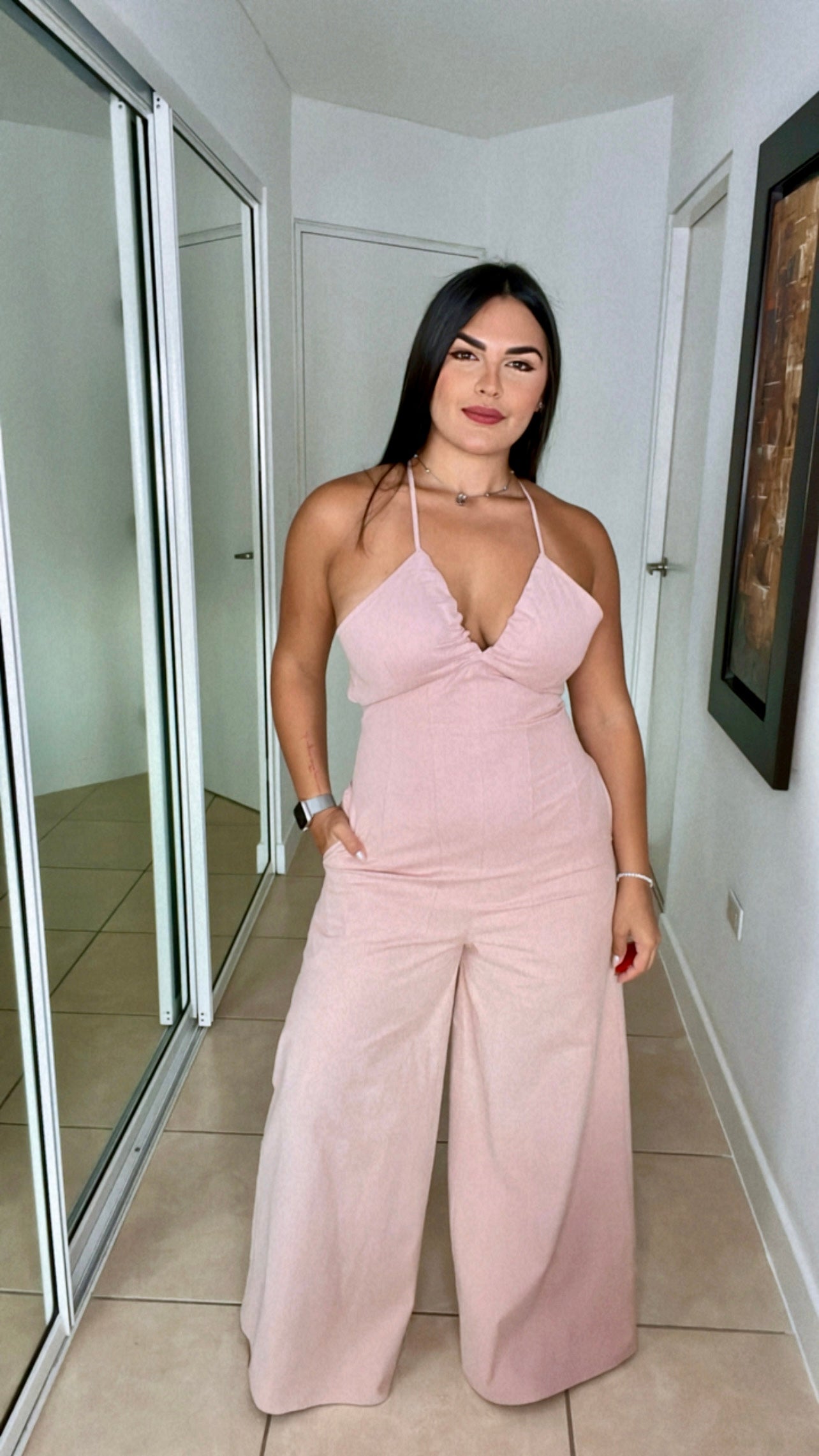 Mauve Jumpsuit