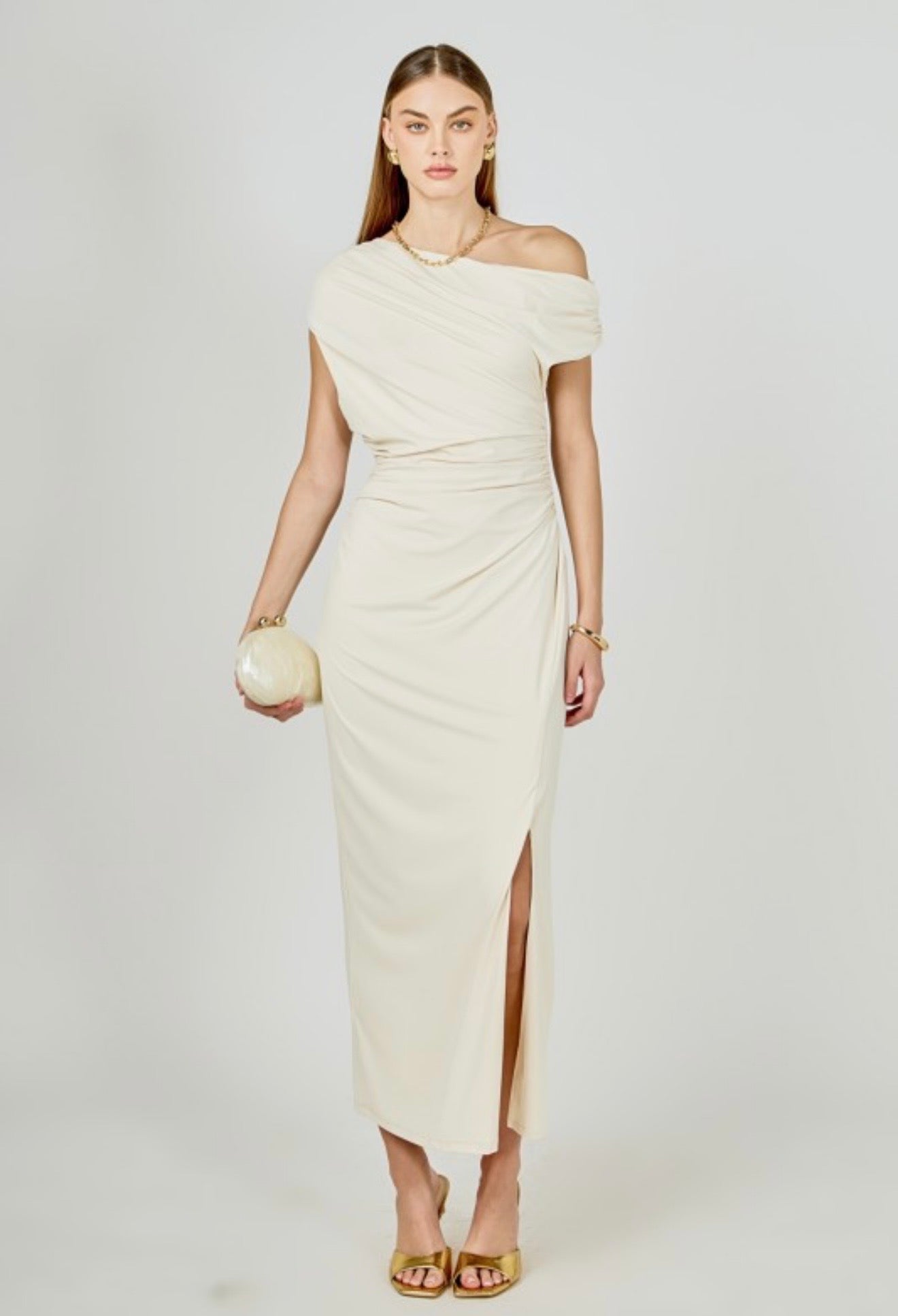 Cream Dress