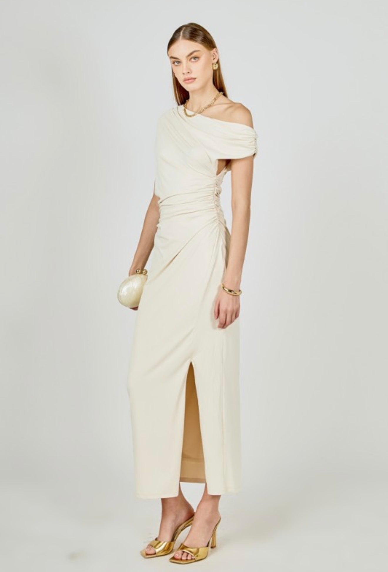 Cream Dress