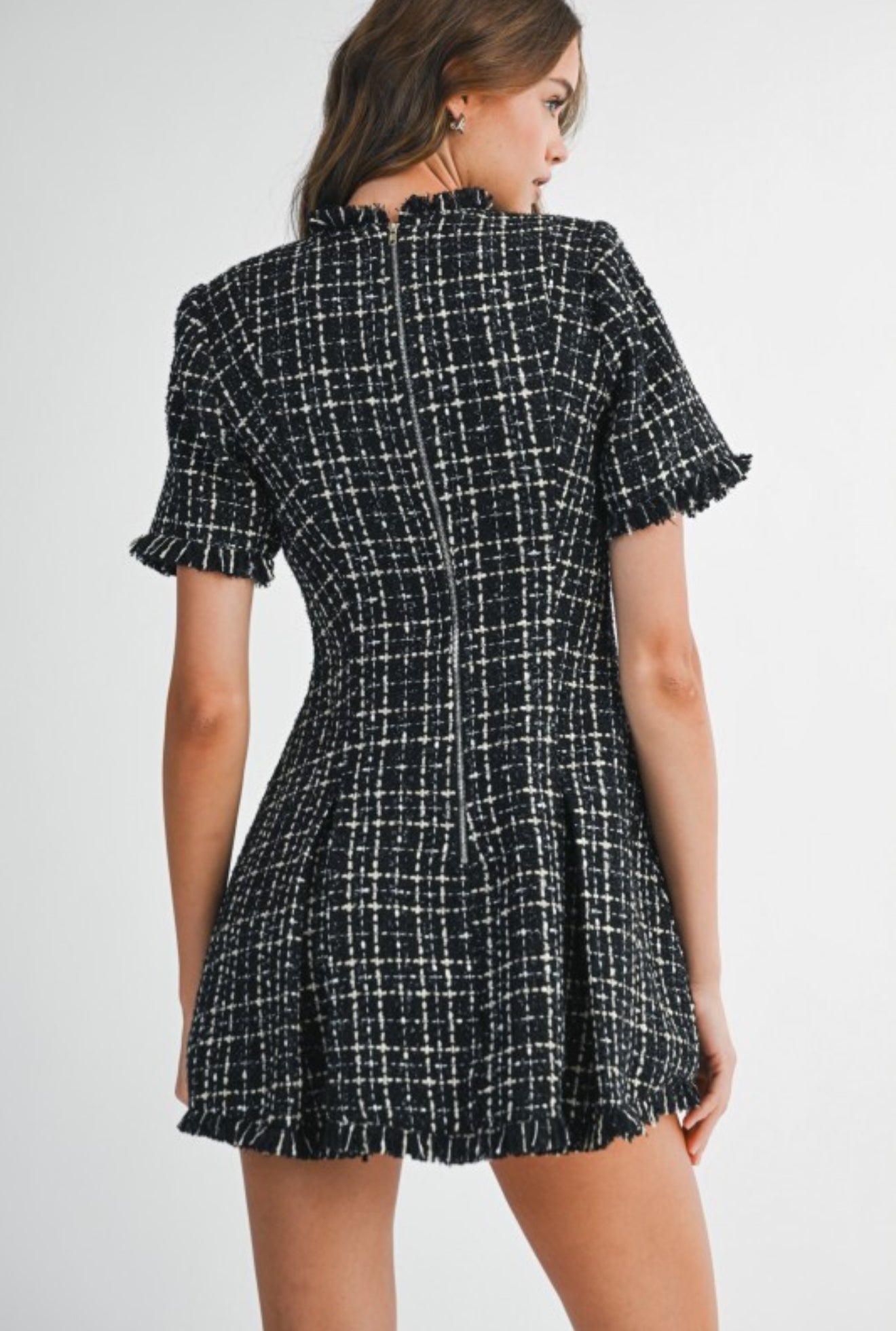 Tweed Mini Dress